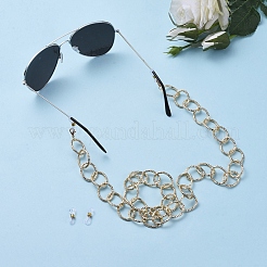 Aluminum Cable Chains Glasses Neck Cord&nbsp;AJEW-EH00027-02