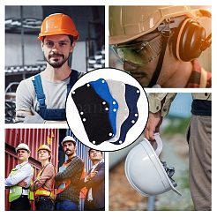 12Pcs 4 Color Polyester Reusable Hard Hat Sweatband&nbsp;FIND-GF0002-19