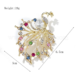 Golden Alloy Brooch&nbsp;PW-WGE10F6-01