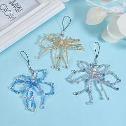 1Pc Glass Mobile Straps&nbsp;HJEW-SZ0001-59E
