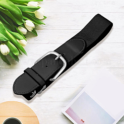 Imitation Leather Elastic Softball Belts&nbsp;AJEW-WH20006-283B