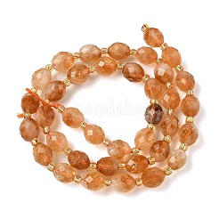 Heated Natural Citrine Beads Strands&nbsp;G-F809-A45-01