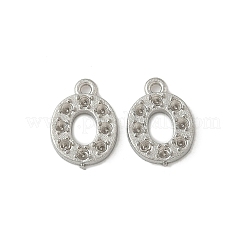 10Pcs 304 Stainless Steel Pendant Rhinestones Settings&nbsp;STAS-Z144-01P