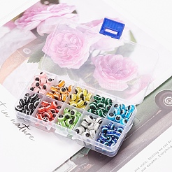 250Pcs 10 Colors Resin Beads&nbsp;RESI-YW0001-05