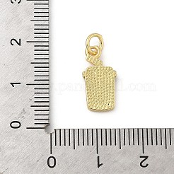 Brass Enamel Charms&nbsp;X-KK-C110-14B-02G