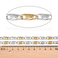 Two Tone 304 Stainless Steel Lumachina Chains&nbsp;CHS-P028-04A