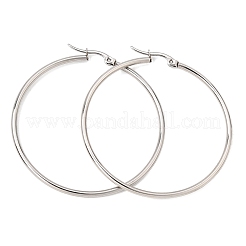 201 Stainless Steel Hoop Earrings&nbsp;SA-CBA4A0D-16P-E