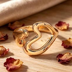 Irregular Zinc Alloy Cuff Open Rings for Women&nbsp;NV4368-3