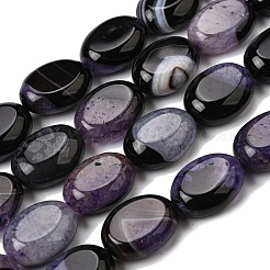 Natural Agate Beads Strands&nbsp;G-F820-N01-01