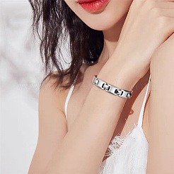304 Stainless Steel Panther Chain Watch Band Bracelets&nbsp;JB678A