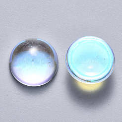Transparent Glass Cabochons&nbsp;GLAA-S190-013A-E01