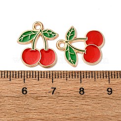 Fruits Alloy Enamel Pendants&nbsp;FIND-D304-03H-KCG