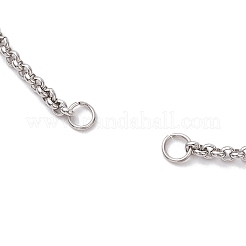 304 Stainless Steel Slider Bracelet Makings&nbsp;AJEW-JB01279-01