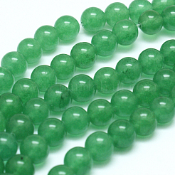 Natural Malaysia Jade Bead Strands&nbsp;G-F342-04-8mm