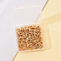 Zinc Alloy Lobster Claw Clasps&nbsp;PALLOY-YW0001-12KCG