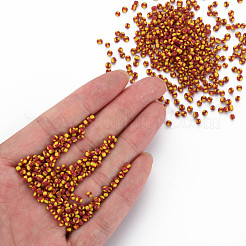 8/0 Two Tone Opaque Glass Seed Beads&nbsp;SEED-T006-01B-A06