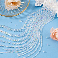 11 Strands 11 Styles Electroplate Glass Beads Strands&nbsp;EGLA-TA0003-02