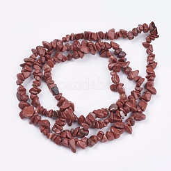 Natural Red Jasper Bead Strands&nbsp;X-G-R192-20