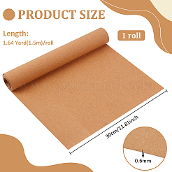 Blended Leather Handicraft Liner Roll for Bags and Purses Material&nbsp;AJEW-WH0817-023A-02