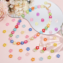 300Pcs Transparent Acrylic Bead Frame&nbsp;MACR-UN0001-03