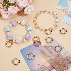 20Pcs Alloy Spring Gate Rings&nbsp;FIND-BBC0002-21G