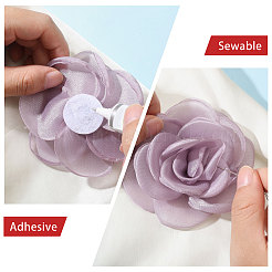 12Pcs 6 Colors Organza Ornament Accessories&nbsp;DIY-CA0008-08
