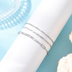 3Pcs 304 Stainless Steel Bracelets&nbsp;BJEW-JB12463