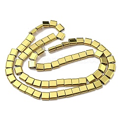 Electroplated Non-magnetic Synthetic Hematite Beads Strands&nbsp;G-C106-A02-16