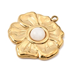 Natural White Agate Pendants&nbsp;SA-CBA0C6A-02A-G