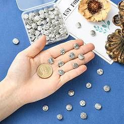 100Pcs 10 Styles Tibetan Style Alloy Beads&nbsp;FIND-CJ0005-62