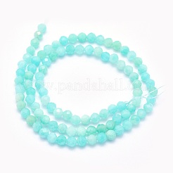Natural Amazonite Beads Strands&nbsp;G-O166-24-4mm