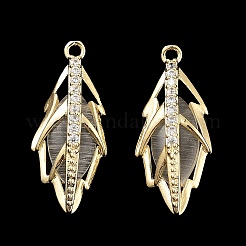 Brass with Glass Pendants&nbsp;KK-Q811-06KCG