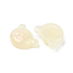 Translucent Resin Animal Decoden Cabochons&nbsp;RESI-M040-03-6