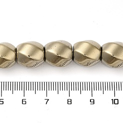 Electroplated Non-Magnetic Synthetic Hematite Beads Strands&nbsp;G-P518-05G