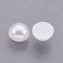 5000pcs ABS Plastic Imitation Pearl Cabochons&nbsp;SACR-S738-5mm-Z9
