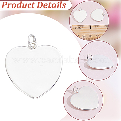 12Pcs Brass Heart Charms&nbsp;KK-BBC0027-76S