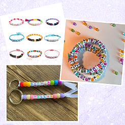 5 Styles Transparent & Opaque Acrylic Beads&nbsp;MACR-SP0001-12B