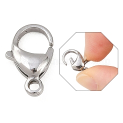 Tarnish Resistant 304 Stainless Steel Lobster Claw Clasps&nbsp;STAS-G035-I