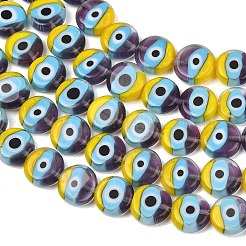 Handmade Evil Eye Lampwork Beads&nbsp;LAMP-C028-01A-03