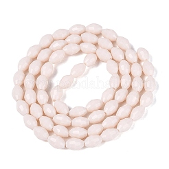 Opaque Solid Color Glass Beads Strands&nbsp;GLAA-N071-01A-C02