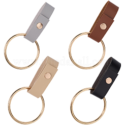 4Pcs 4 Colors PU Leather Towel Holder&nbsp;HJEW-CN0001-35