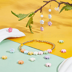 54Pcs 9 Colors Zinc Alloy Beads&nbsp;FIND-PH0021-56