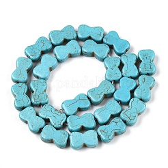 Synthetic Turquoise Beads Strands&nbsp;UNKW-T001-02A