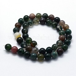 Natural Indian Agate Beads Strands&nbsp;X-G-I199-05-8mm