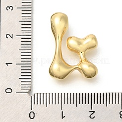Rack Plating Brass Beads&nbsp;KK-S051-01G-J