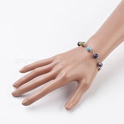 Natural & Synthetic Mixed Stone Bracelets&nbsp;BJEW-JB03604