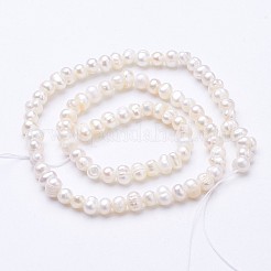 Natural Cultured Freshwater Pearl Beads Strands&nbsp;PEAR-F004-13