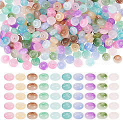 600Pcs 10 Colors Baking Paint Imitation Jade Glass Beads&nbsp;DGLA-TA0001-49
