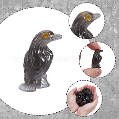 30Pcs Resin Crow Display Home Decorations&nbsp;DJEW-SP0001-34