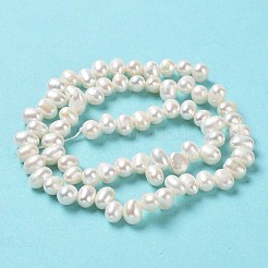Natural Cultured Freshwater Pearl Beads Strands&nbsp;PEAR-J007-86